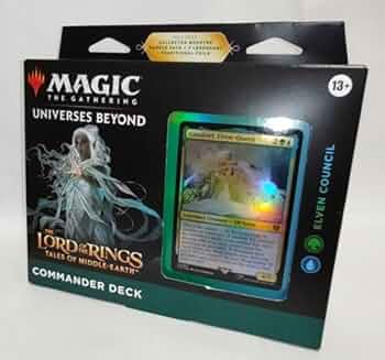 指輪物語 統率者デッキ 4種セット カートン未開封 英語 指輪物語 統率