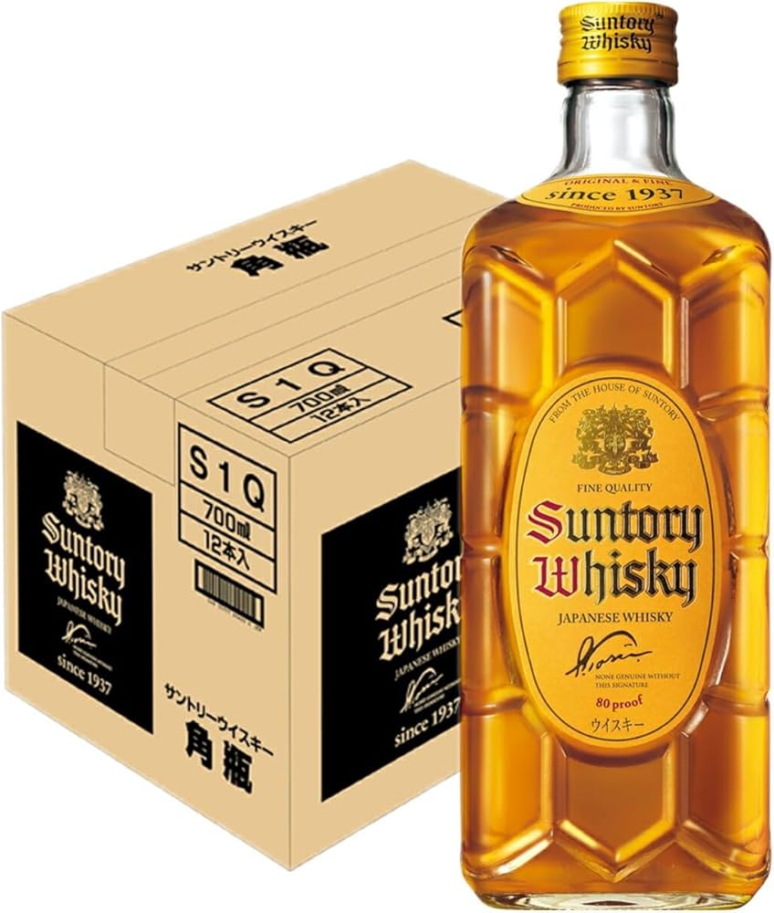 Amazon.co.jp: サントリー角瓶40° 700ML × 12本 : 食品・飲料・お酒
