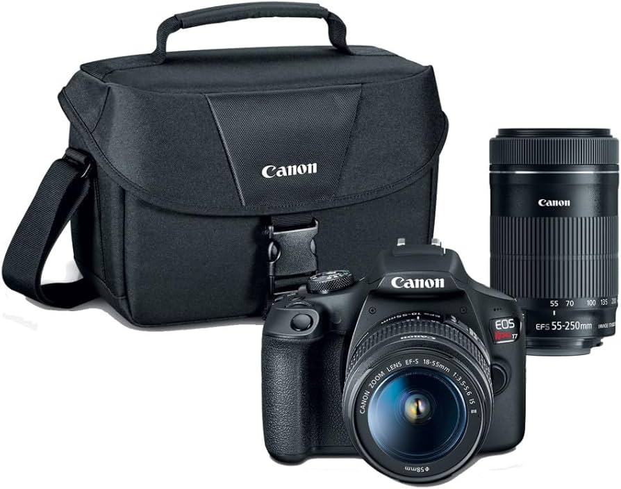 Amazon.com : Canon EOS Rebel T7 DSLR Camera | 2 Lens Kit with EF-S