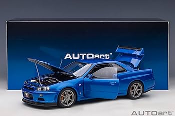 Amazon.com: AUTOart 1/18 Nissan Skyline GT-R (R34) V Spec II