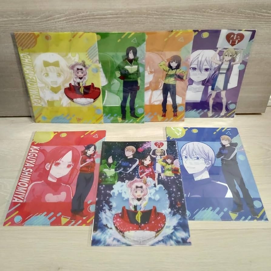 かぐや様は告らせたい ボートレース若松 クリアファイル 全7種セット