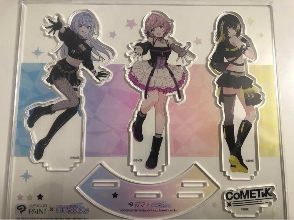 Amazon.co.jp: シャニマス コメティック クリスタコラボ アクリル