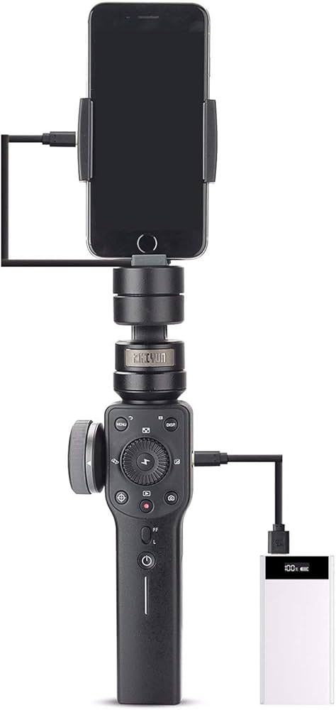 Amazon.com: Zhiyun Smooth 4 Gimbal Stabilizer for Smartphone