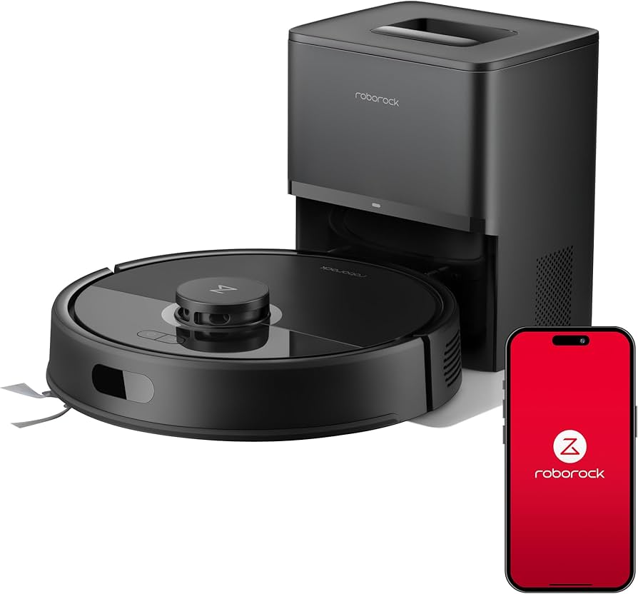 Amazon | roborock ロボロック Q7B+ ブラック ロボット掃除機 自動ゴミ