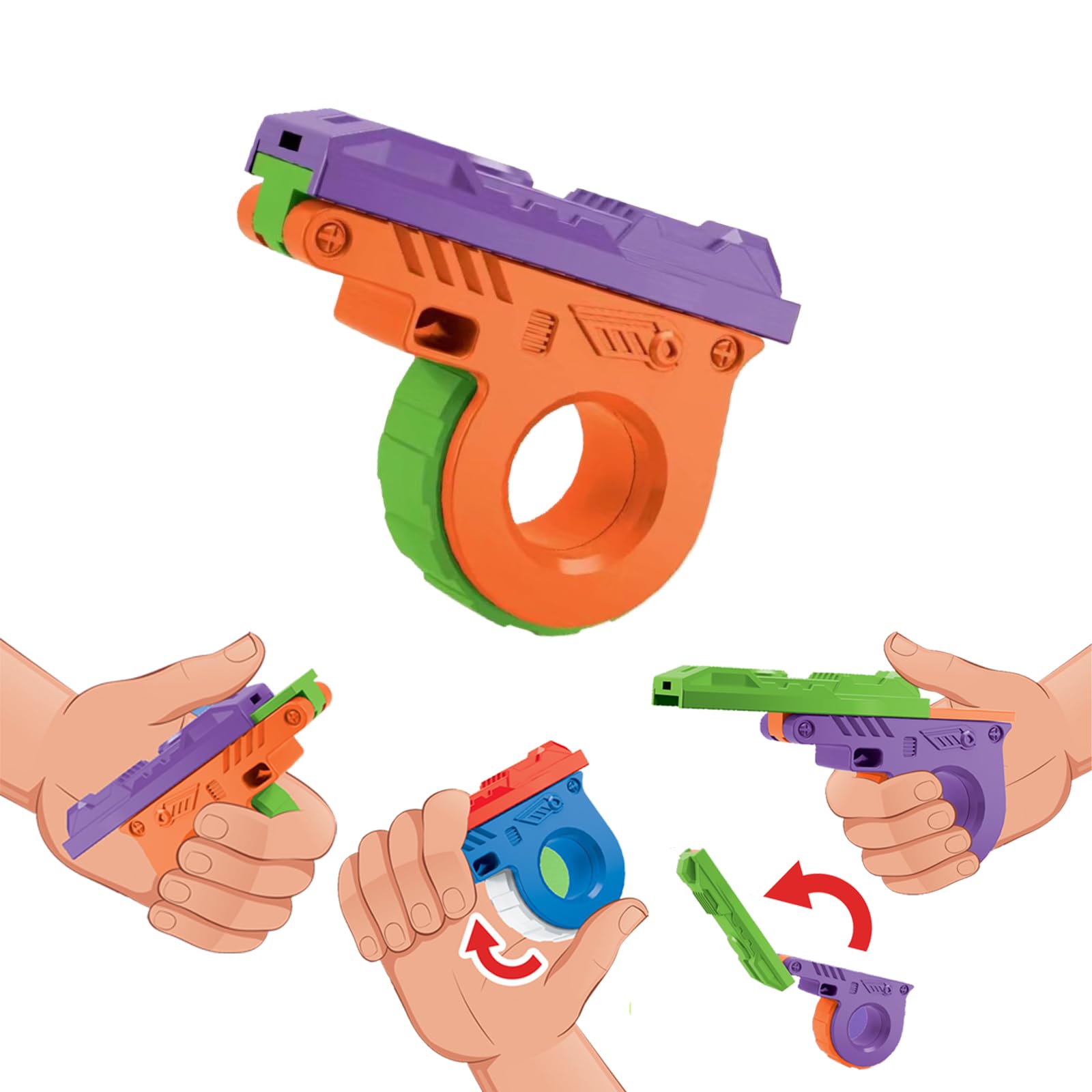 日本未入荷】フィジェットトイ マリオ風デザイン ダイヤルフィジェット