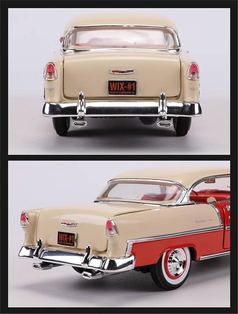 Amazon.co.jp: ミニカー スケールモデルカー 1:24 シボレーベルエア