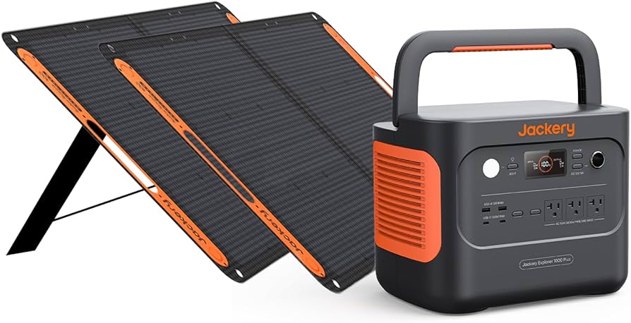 Amazon.co.jp: Jackery Solar Generator 1000 Plus ポータブル電源