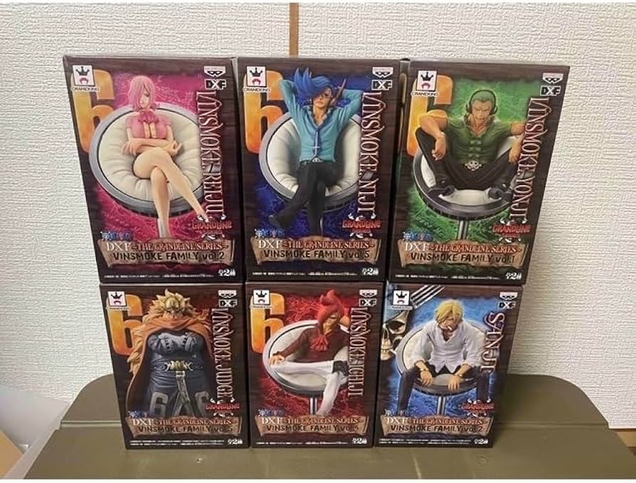 DXF グランドラインシリーズ ヴィンスモークファミリー 6体 DXF