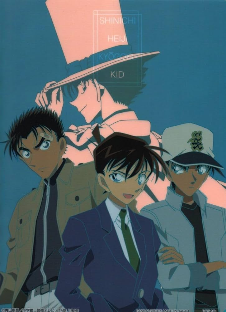 名探偵コナン クリアファイル 怪盗キッド 工藤新一 服部平次 Amazon.co