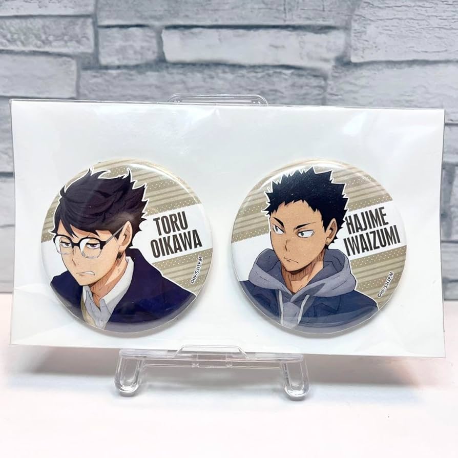 未開封 ハイキュー!! 青城祭2018 限定缶バッジ 2個セット 及川&岩泉
