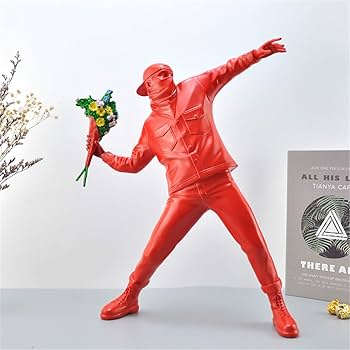 Amazon.co.jp: イングランドストリートアートバンクシー彫刻爆撃機