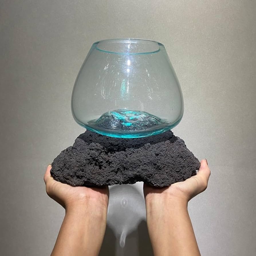 Amazon.co.jp: 流木ガラス 専門店 FUKUDA FACTORY 福田工房 ROCK 溶岩