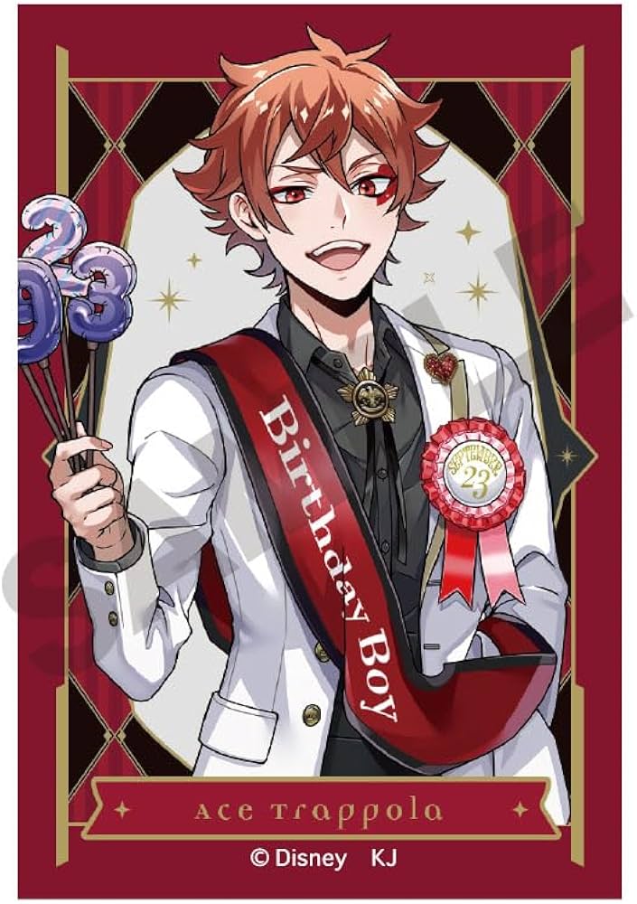 ツイステッドワンダーランド エース・トラッポラ 式典服 痛バッグ 缶バッジ