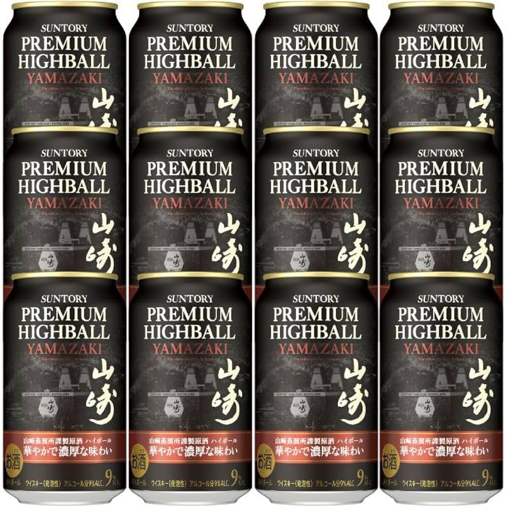 Amazon.co.jp: 山崎 ハイボール 缶 12本セット ＜華やかで濃厚な味わい