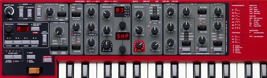 Amazon | CLAVIA NORD LEAD A1 シンセサイザー | DJコントローラー