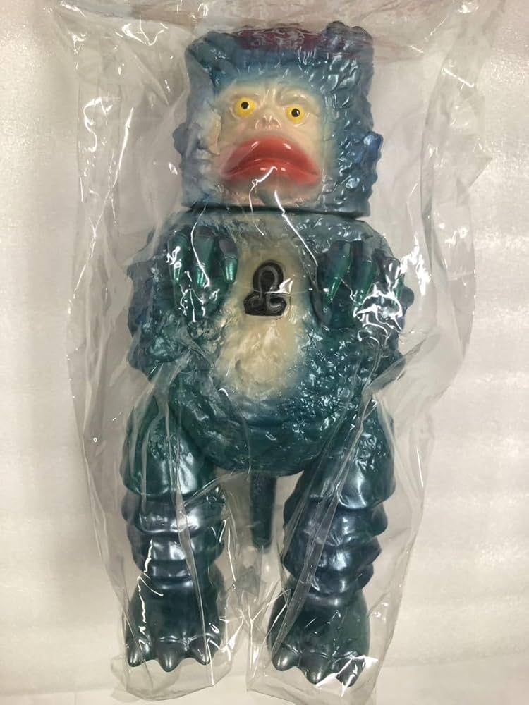 ブルマァクガラモンソフビ復刻版怪獣シリーズブルー版マルサンST