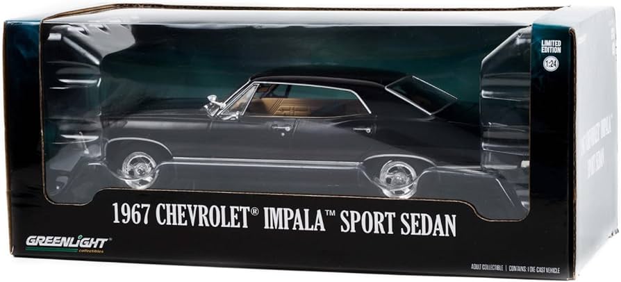 Amazon.co.jp: GreenLight 1:24 1967 Chevro&let Impala Sport Sedan