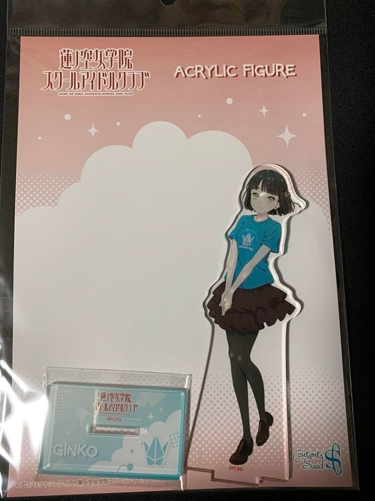 Amazon.co.jp: 蓮ノ空 アクリルスタンド アイコンTシャツver 百生吟子