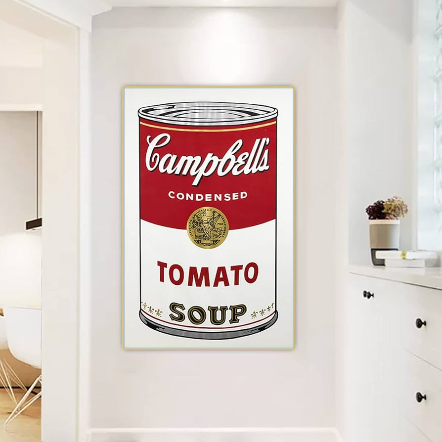Amazon.co.jp: アンディウォーホルポスター「キャンベルのスープ缶