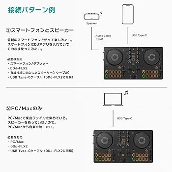 Amazon | AlphaTheta アルファシータ DJコントローラー DDJ-FLX2 +
