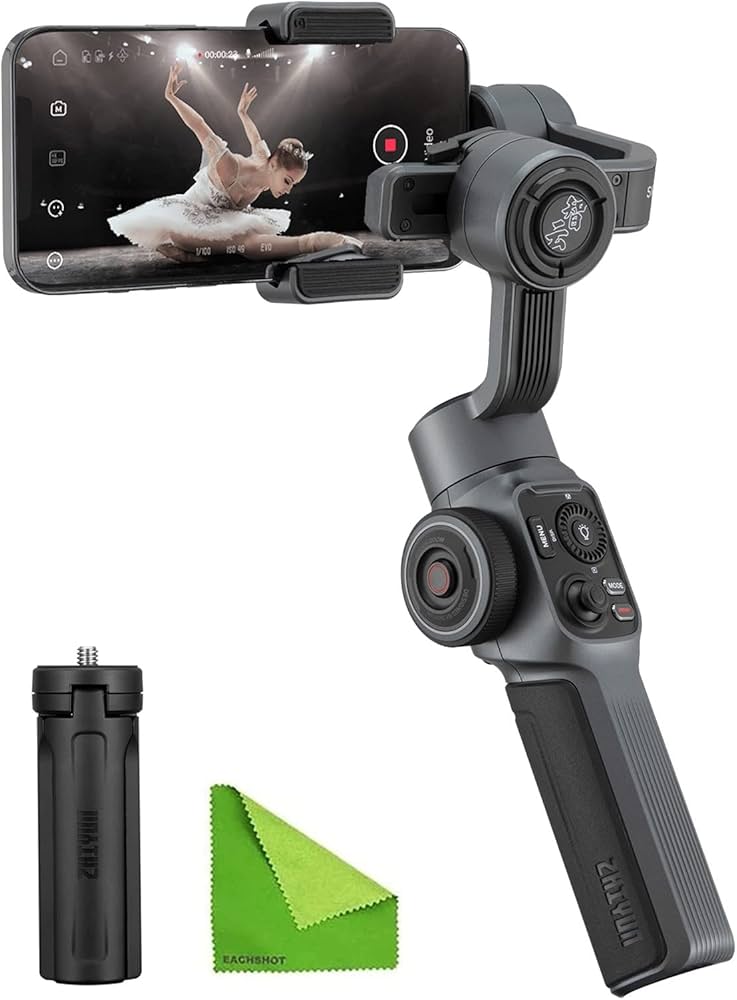 スマホ電動スタビライザー Zhiyun ジンバル gimbal コンパクトに