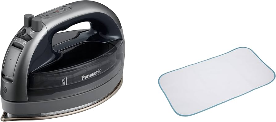 Amazon | 【アイロンあて布付き】パナソニック コードレススチームW