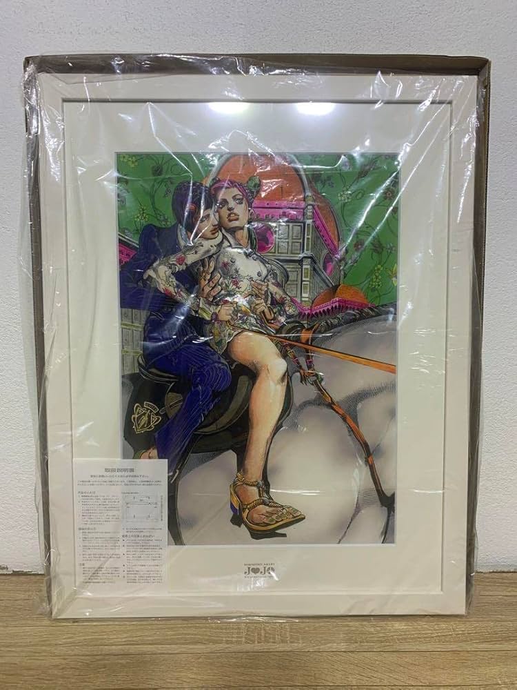 ジョジョ展 限定販売 複製原画 ジョセフ＆シーザー＆リサリサVer