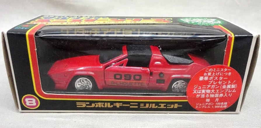 Amazon | マルシン 1/43 8 ランボルギーニ・シルエット 開封 ミニカー