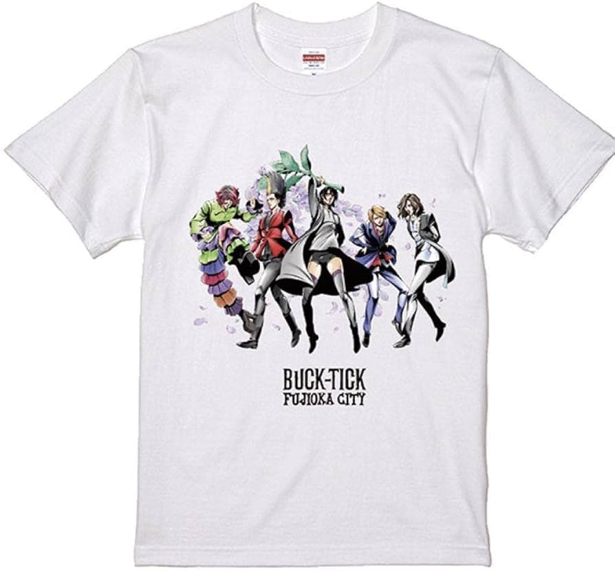 Amazon.co.jp: 限定品 もちろんok BUCK-TICK 藤岡市コラボ XL Tシャツ
