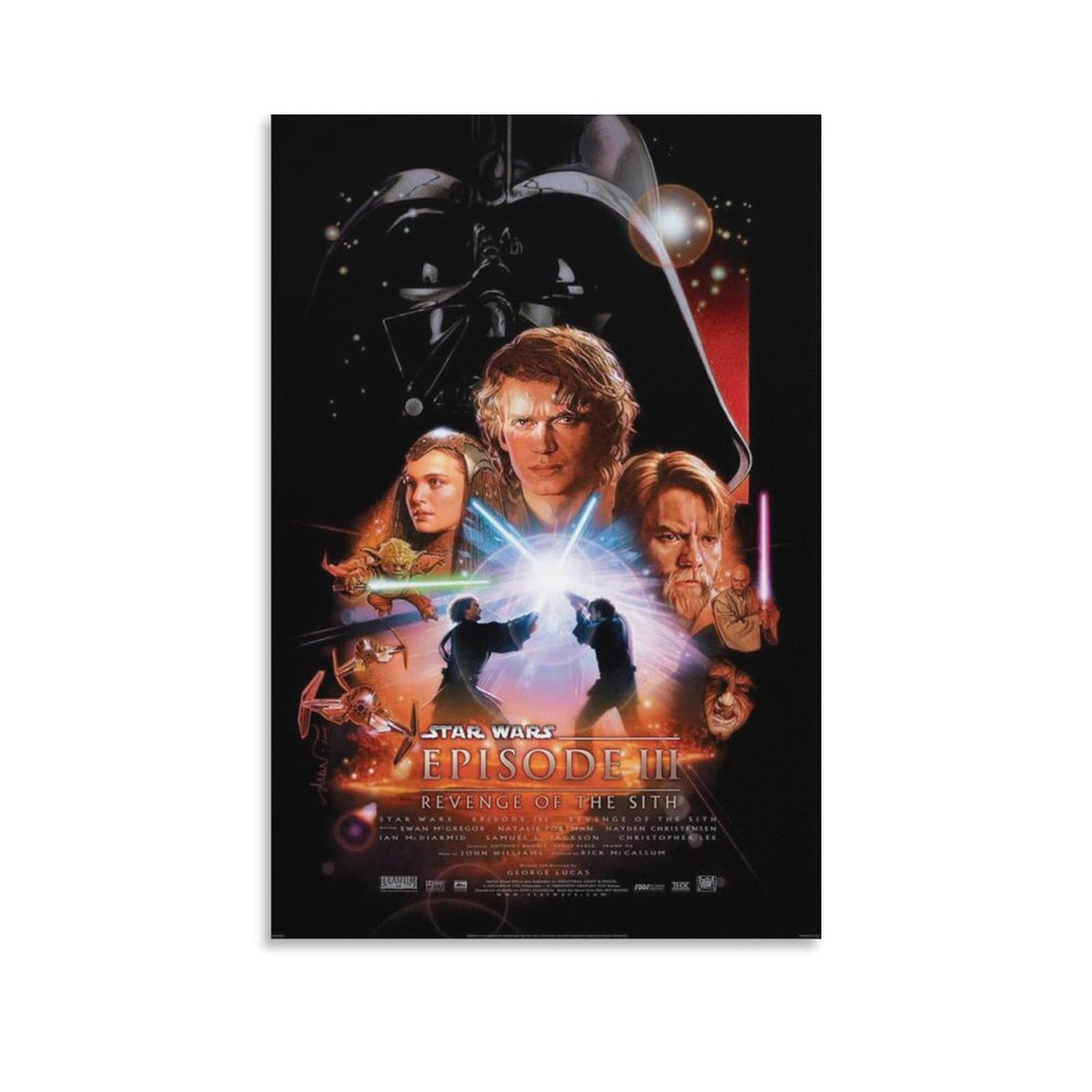 Amazon.co.jp: スターウォーズエピソード3シスの復讐映画ポスター