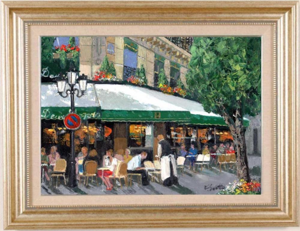 藤田嗣治/レオナール ・フジタ ( カフェ/ Cafe ) 代表作/ 複製画 藤田