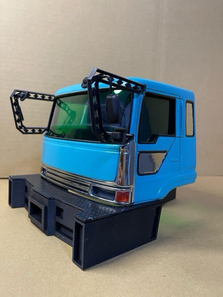 タミヤ1/14 トラック デコトラ 自作バンパー追加します！makuです