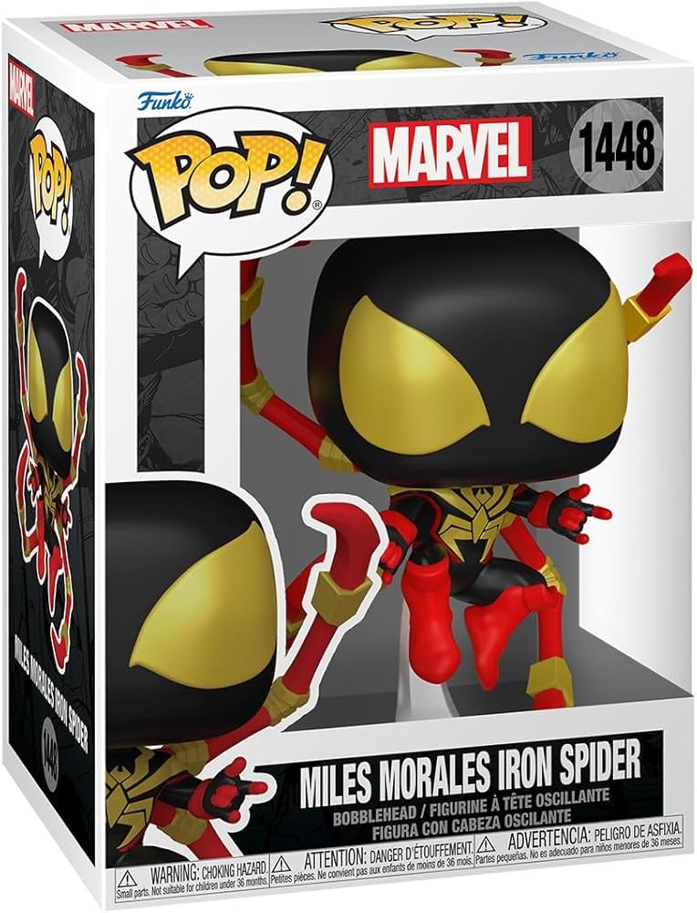 Amazon.com: Funko POP Marvel: Spider-Man Comics - Miles Morales