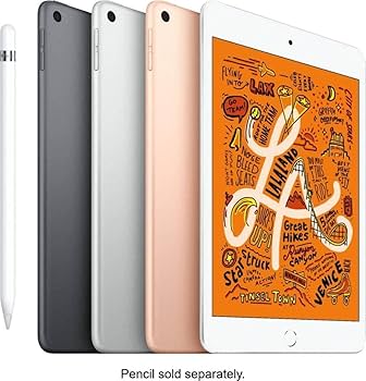 Amazon.com : Apple iPad Mini 5th Generation, Wi-Fi, 64GB - Silver
