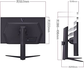 LG ゲーミングモニター 25GR75 24.5インチIPS (24年4月購入) Amazon.co
