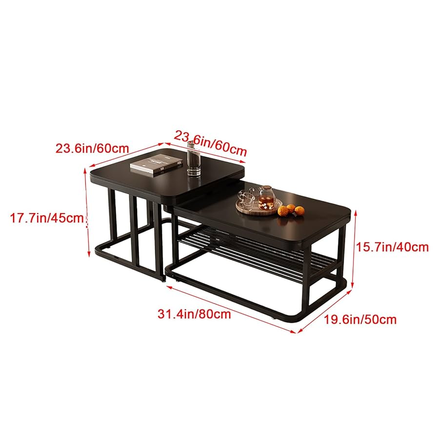 大小2つセット dareels TWO NEST TABLE re:ceno 大小2つセット dareels