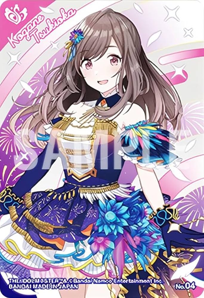 シャニマス カードフォリオ パシャっとチャレンジ 缶バッジ 月岡恋鐘