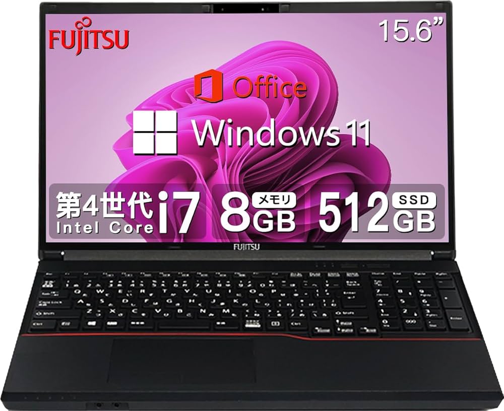 Amazon.co.jp: 【整備済み品】 富士通 ハイスペックノートPC □第4世代
