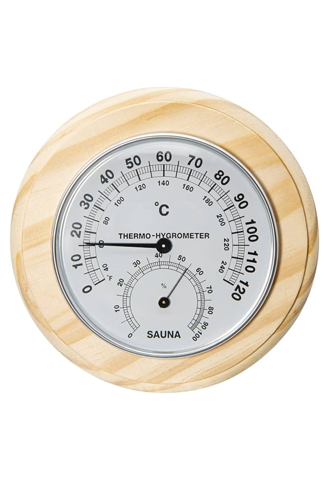 フィンランド製サウナ用温度計