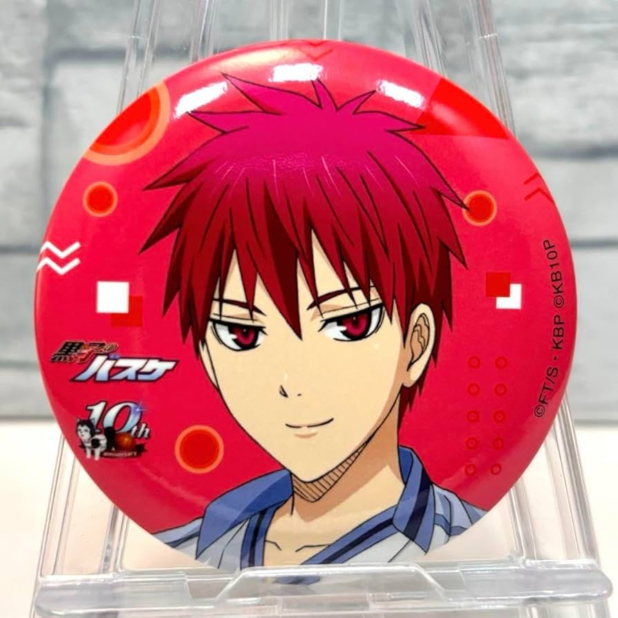 黒子のバスケ 黒バス 赤司征十郎 缶バッジ 黒子のバスケ 黒バス 赤司