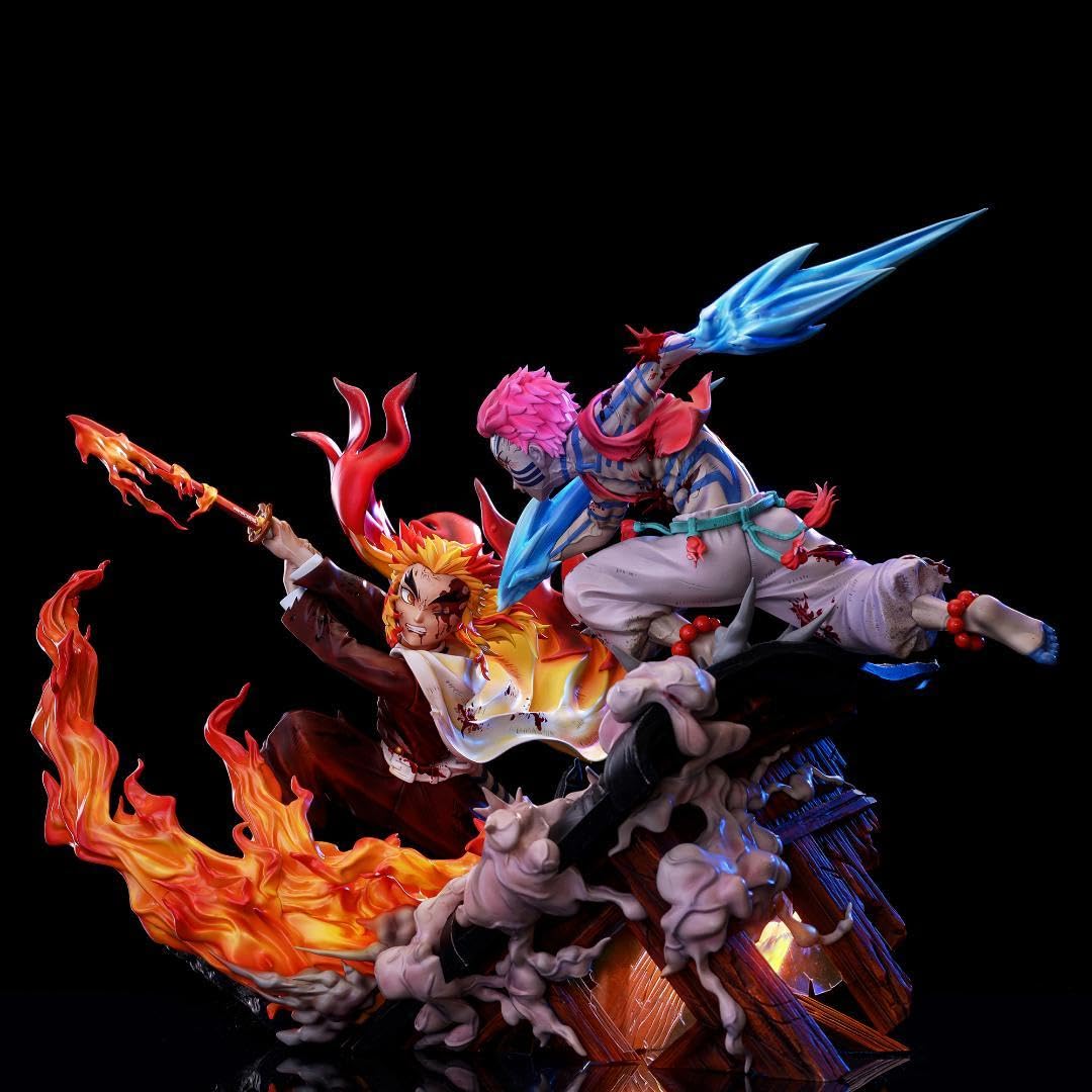 鬼滅の刃 フィギュア 童磨 猗窩座 煉獄杏寿郎 Amazon.co.jp: