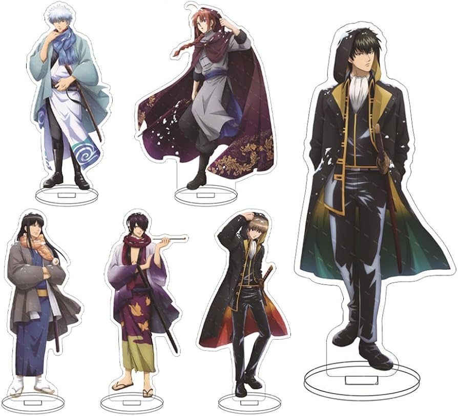 銀魂 楽天コレクションくじ お風呂 銀時 土方 沖田 缶バッジ アクリル