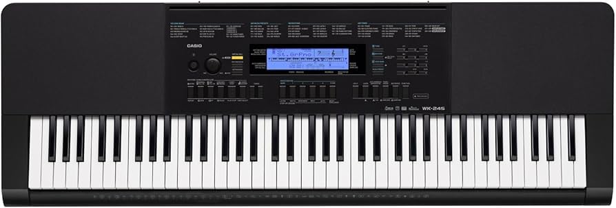 Amazon.co.jp: CASIO(カシオ) 76鍵盤 電子キーボード WK-245