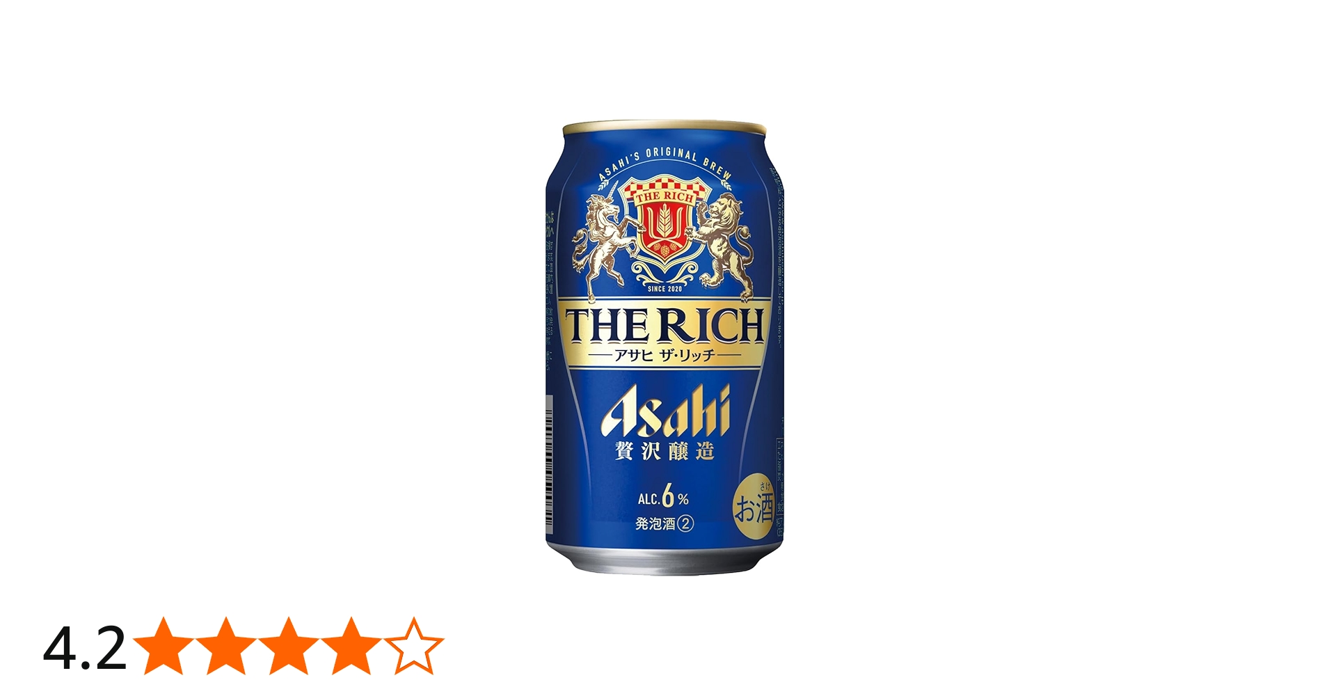 Amazon.co.jp: 【新ジャンル/第3のビール】アサヒ ザ・リッチ 350ml×24