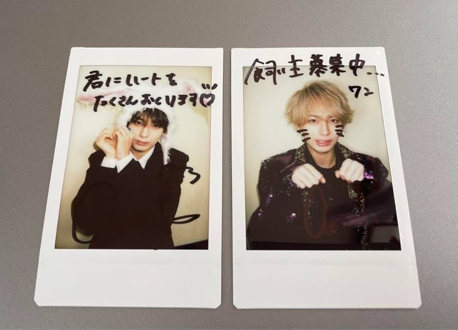 直筆サイン入りチェキ A.C.E チャン 直筆サイン入り チェキ