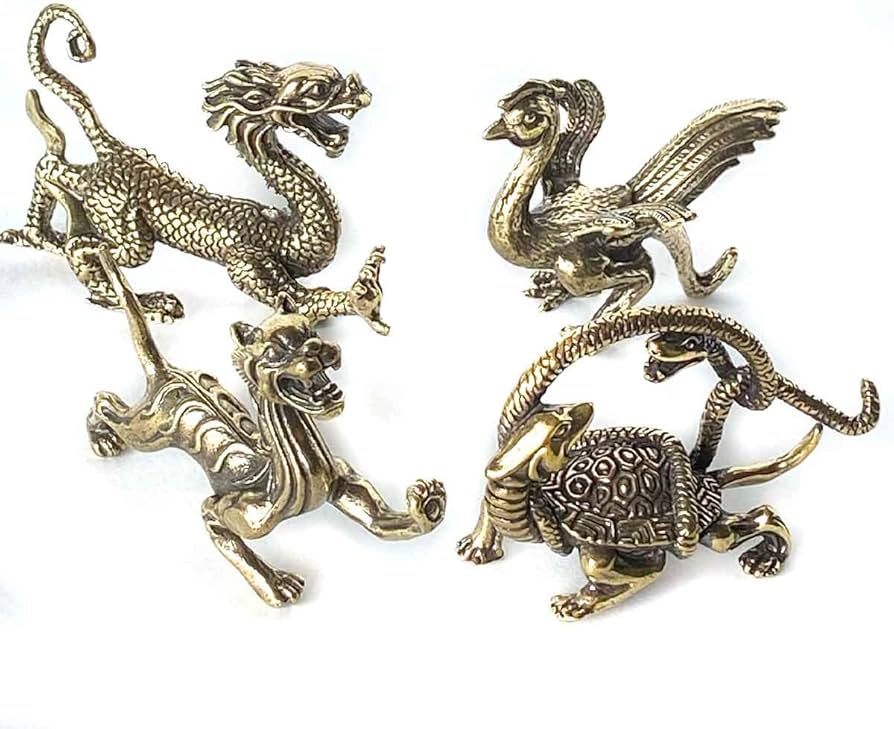 Amazon.co.jp: 【バラ売り】四神獣 四聖獣 四神 四獣 龍神 青龍 玄武
