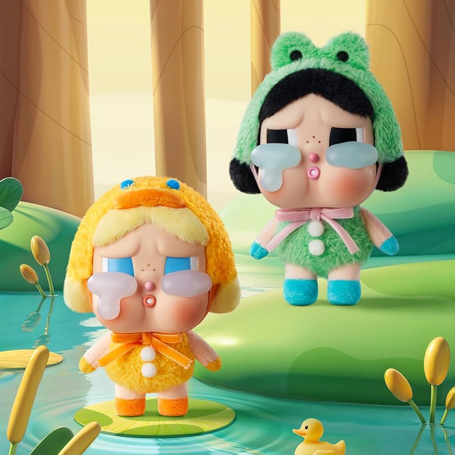 Amazon.co.jp: POP MART CRYBABY Crying Again シリーズ フェイス