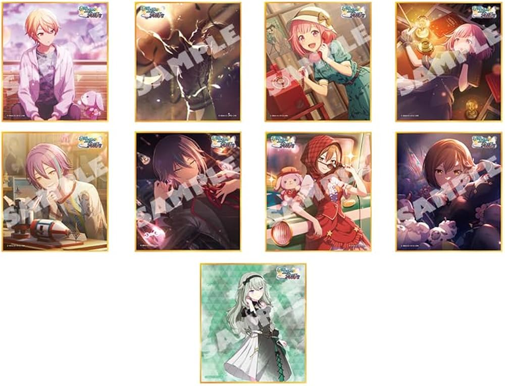 プロセカ プロジェクトセカイ ミニ色紙コレクション 9枚セット 東雲