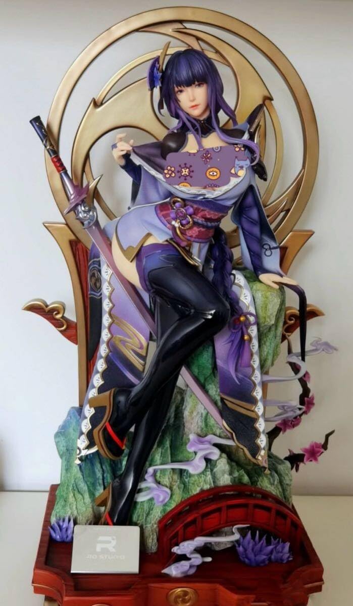 原神 雷電将軍 ガレージキット 塗装済み完成品 フィギュア Amazon