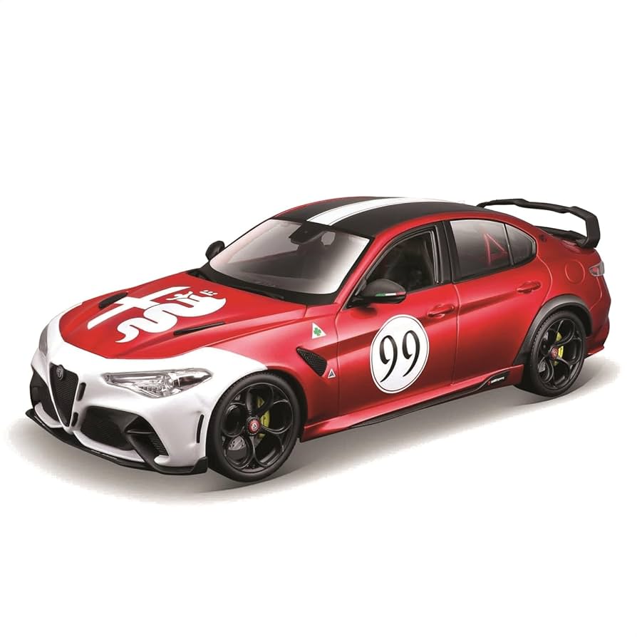 Amazon.com: BBURAGO 1/18 - ALFA-Romeo Giulia GTAm Racing - 2020